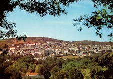 Fonni, panorama, cartolina non