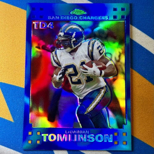 Ladainian tomlinson 2007 - tomlinson, topps