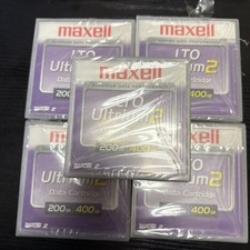 5 nastri dati originali Maxell