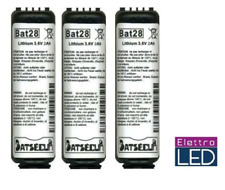 3 Batterie per allarme  BAT28 BatLi28 Daitem Logisty 3.6V 2,7Ah LITIO scade 2031