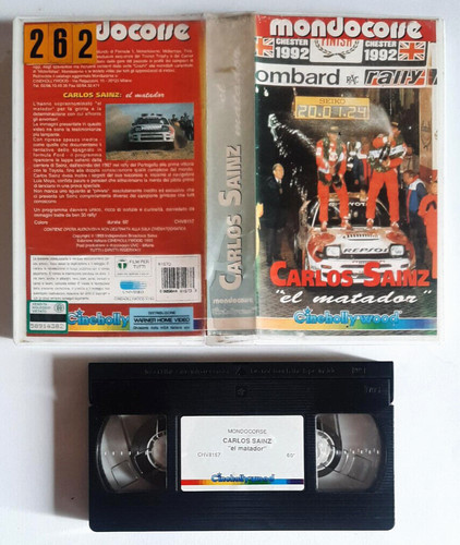Vhs carlos sainz matador - vhs,