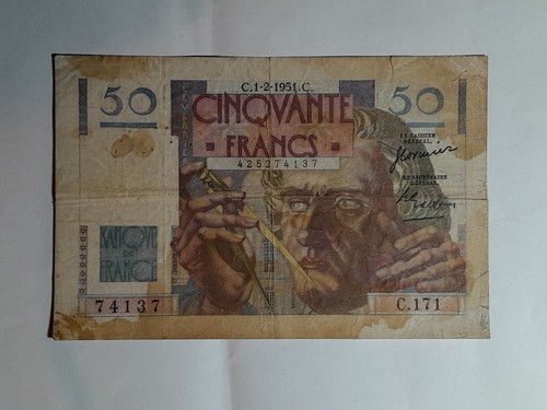 Francia franchi 2 1951 - francia,