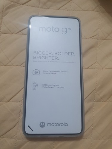 Motorola moto g15 128gb - moto, 8+128gb