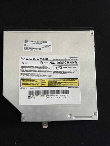 Dvd writer l632 toshiba - dvd,