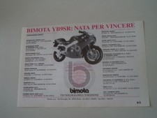 advertising Pubblicità 1994 MOTO BIMOTA YB9 SR YB9SR