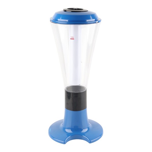 Dispenser torre birra blu - birra, 3l
