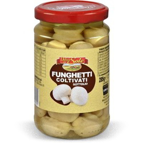 Funghetti coltivati sottolio