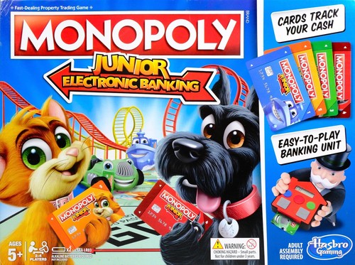 Hasbro monopoly junior gioco - junior,