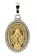 Medaglia miracolosa argento
