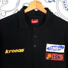 KRONOS XL POLO B3 BASKET SAMSUNG SPORTSWEAR BLACK SHIRT  PALLACANESTRO ? GYM 