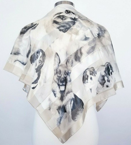 Sciarpa donna avvolgente beige