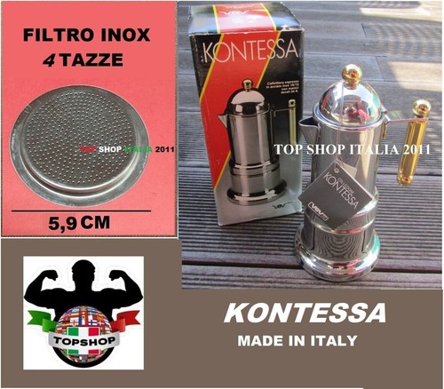 Filtro tazze inox - 4,