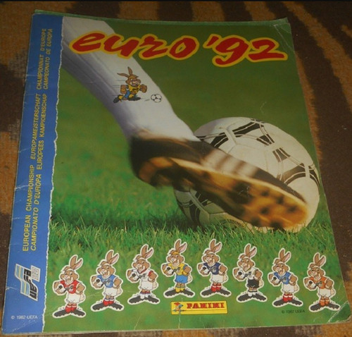 Album euro completo panini - euro, 92