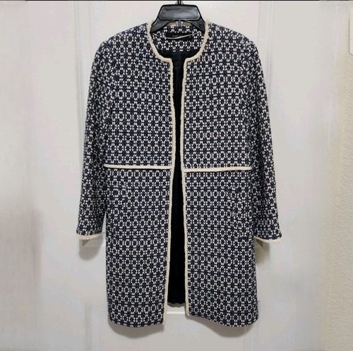 Cappotto zara donna blu - zara, s