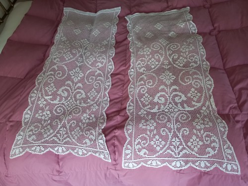 Coppia tende anni 60 - tende,