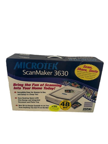 Microtek scanmaker 3600 - microtek,