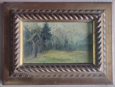 Quadro olio vintage anni - quadro, ad