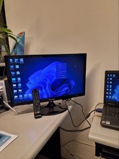 TV MONITOR SAMSUNG T24C300EW 24" FULLHD TUTTO QUELLO CHE SERVE LEGGI DESCRIZIONE