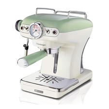 Ariete Macchina Caffè Espresso Design 1389 Polvere cialde ESE 850W Vintage Verde