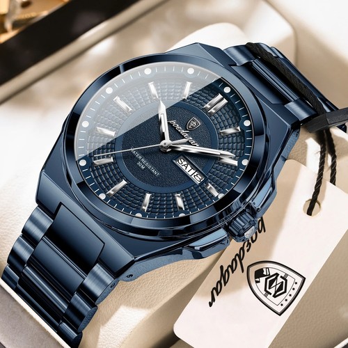 Poedagar orologio uomo - poedagar, acciaio