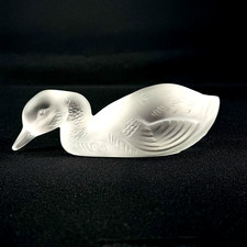 Statuina anatra cristallo