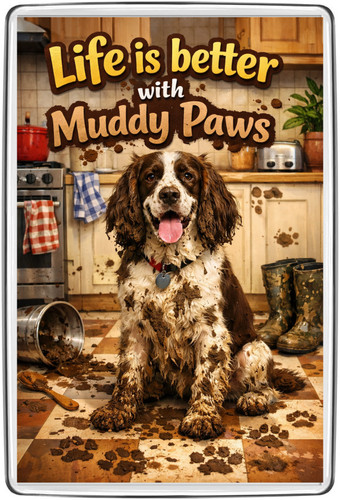English springer spaniel muddy - springer,