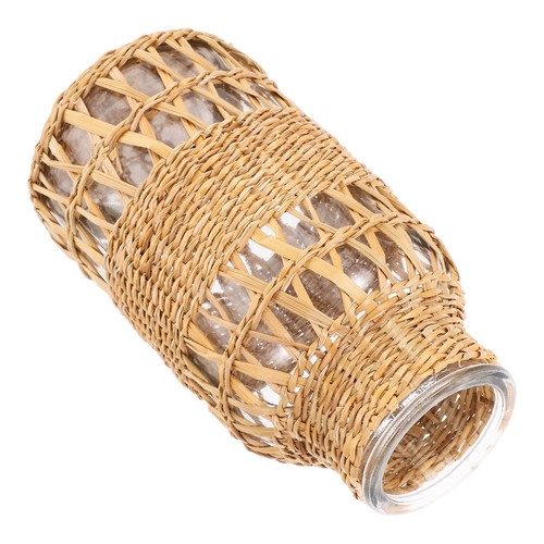 Vaso porta fiori rattan - in, di