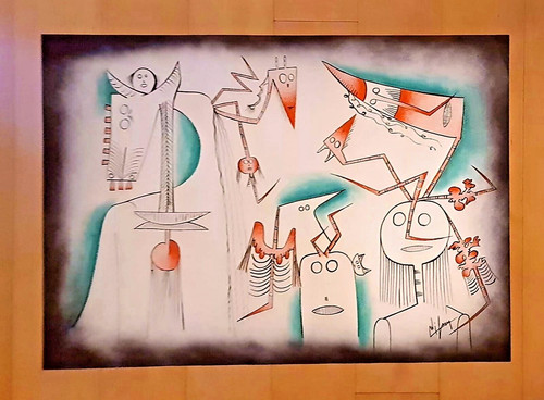Wilfredo lam tecnica mista - wilfredo,