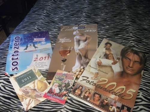 Lotto cartaceo calendari - cartaceo-,