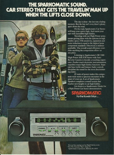 Autoradio sparkomatic 3300 - sparkomatic, sr