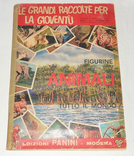Album panini animali - -, di