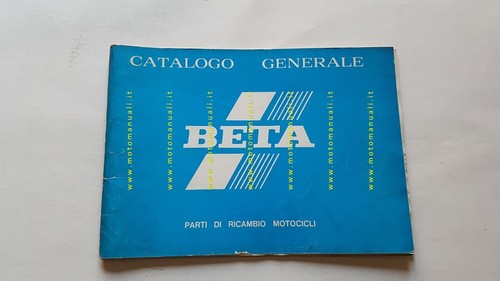 Beta catalogo ricambi modelli - ricambi,