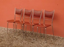 Quattro sedie modernariato in