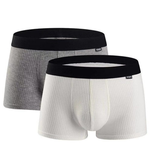 2pcs men boxer shorts - 2pcs, thread