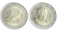 2€ Benedicto XVI Vaticano BU