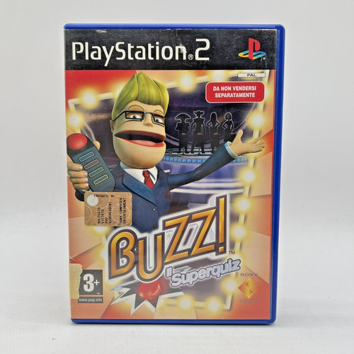 Buzz superquiz ps2 playstation - buzz,