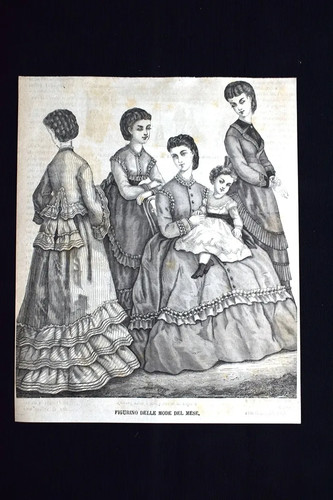 Figurino delle mode - del, mese