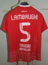 MAGLIA CALCIO SHIRT MAILLOT SPORT MATCH WORN TRIESTINA LAMBRUGHI LEGA PRO