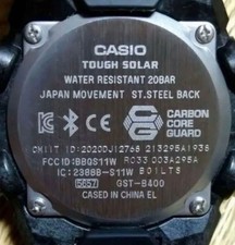 CASIO G-SHOCK GST-B400FP-1A2JR