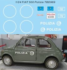1/24 Decals for Fiat 500
