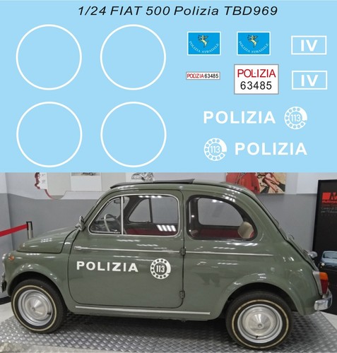 Decals for fiat - 1/24,