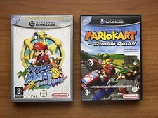 Lotto Mario Kart Double Dash  E Super Mario Sunshine Gamecube e Wii Nintendo