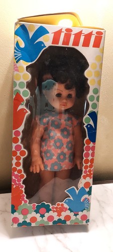 Bambola vintage titti anni - bambola,
