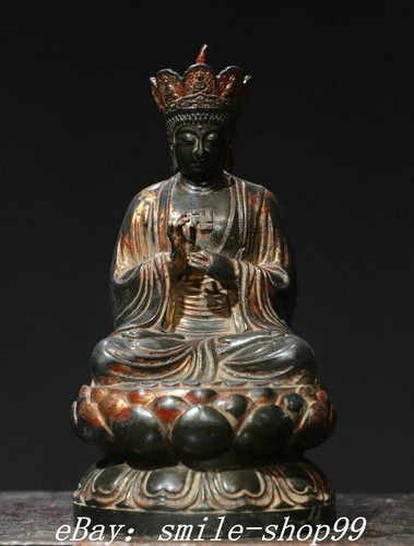 Statua buddha vecchio tibet - buddha,