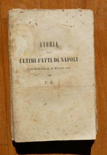 Storia degli ultimi fatti - ultimi,