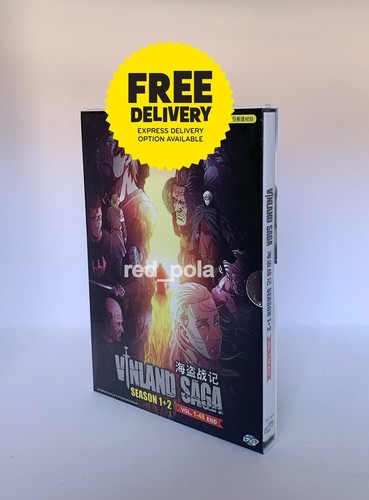 Dvd anime vinland saga season - anime,
