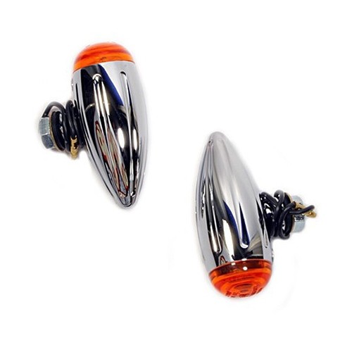 Bullet blinker grooved chrom - blinker,