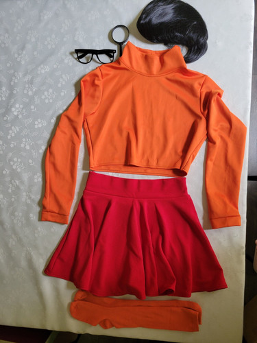 Costume scooby doo velma - scooby,