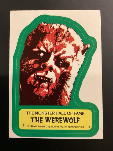 1980 topps creature feature - topps,
