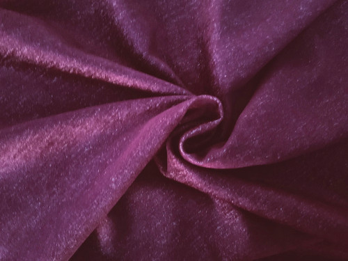 Velluto bordeaux cotone seta - velluto, -seta